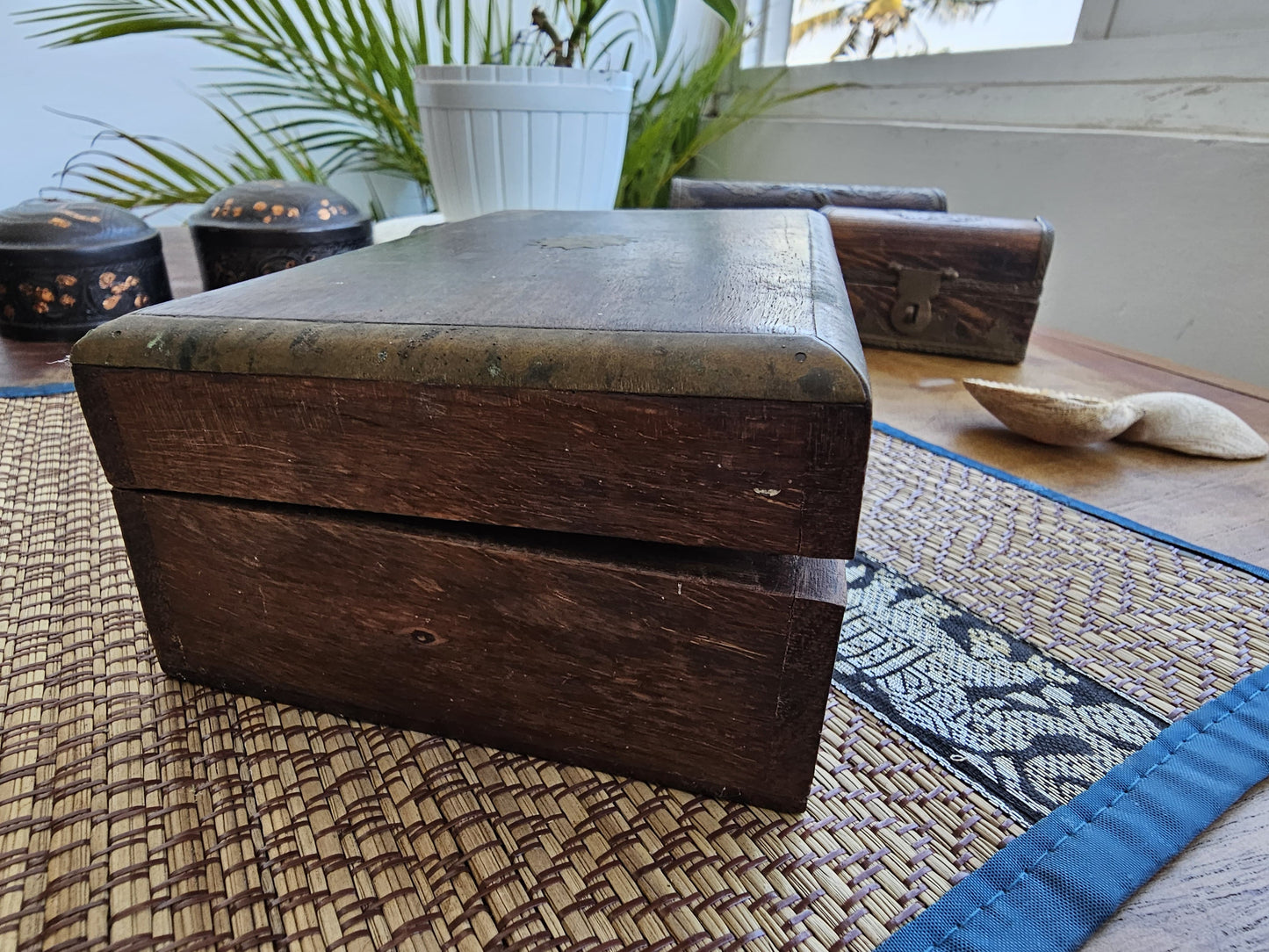 Hand crafted storage box