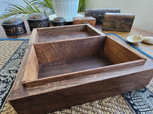 Hand crafted storage box