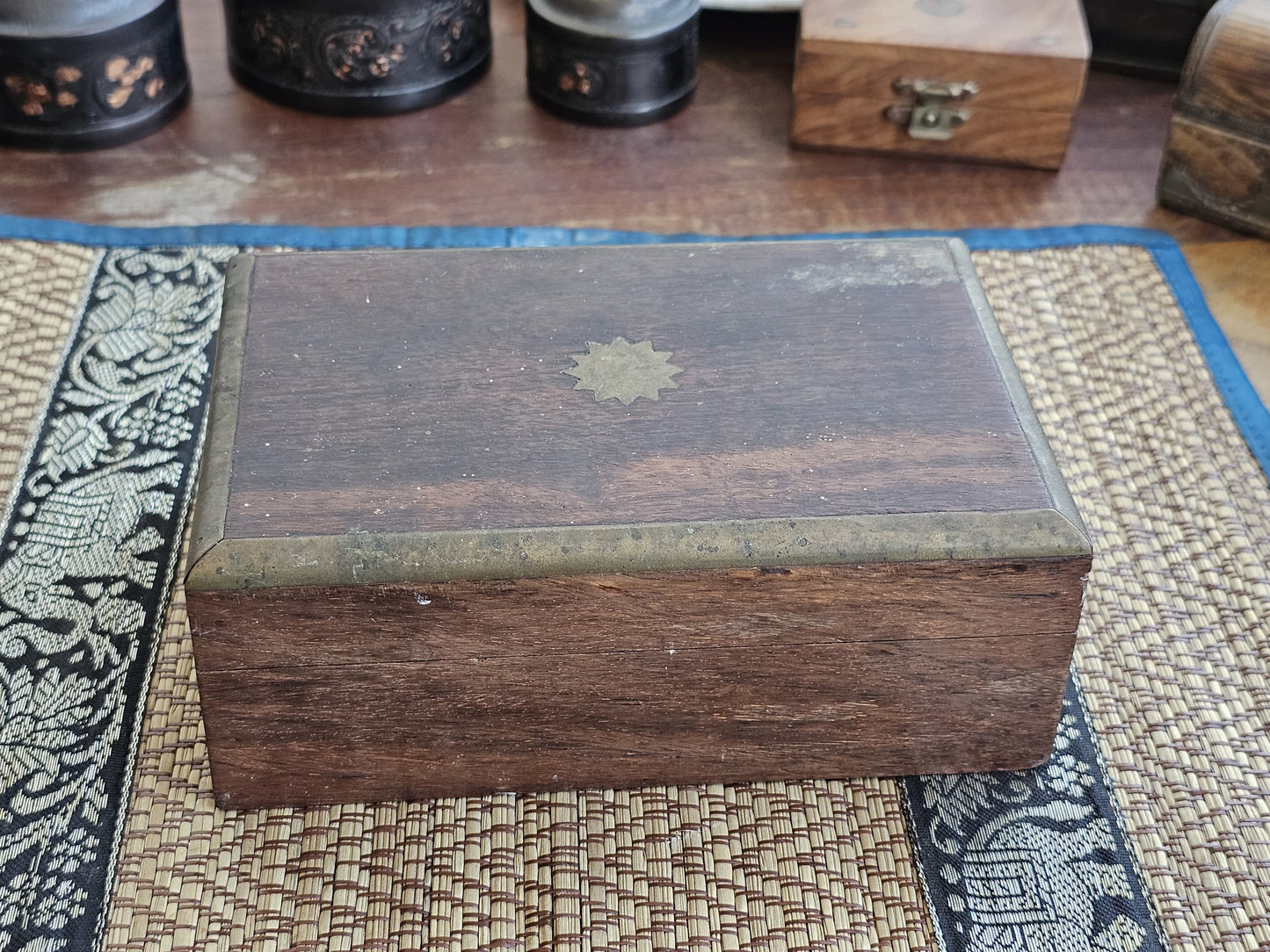 Hand crafted storage box