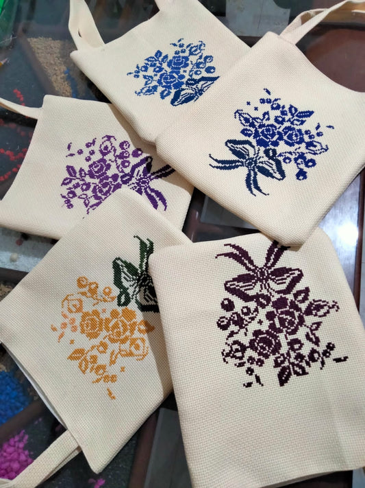 Handmade tote bags